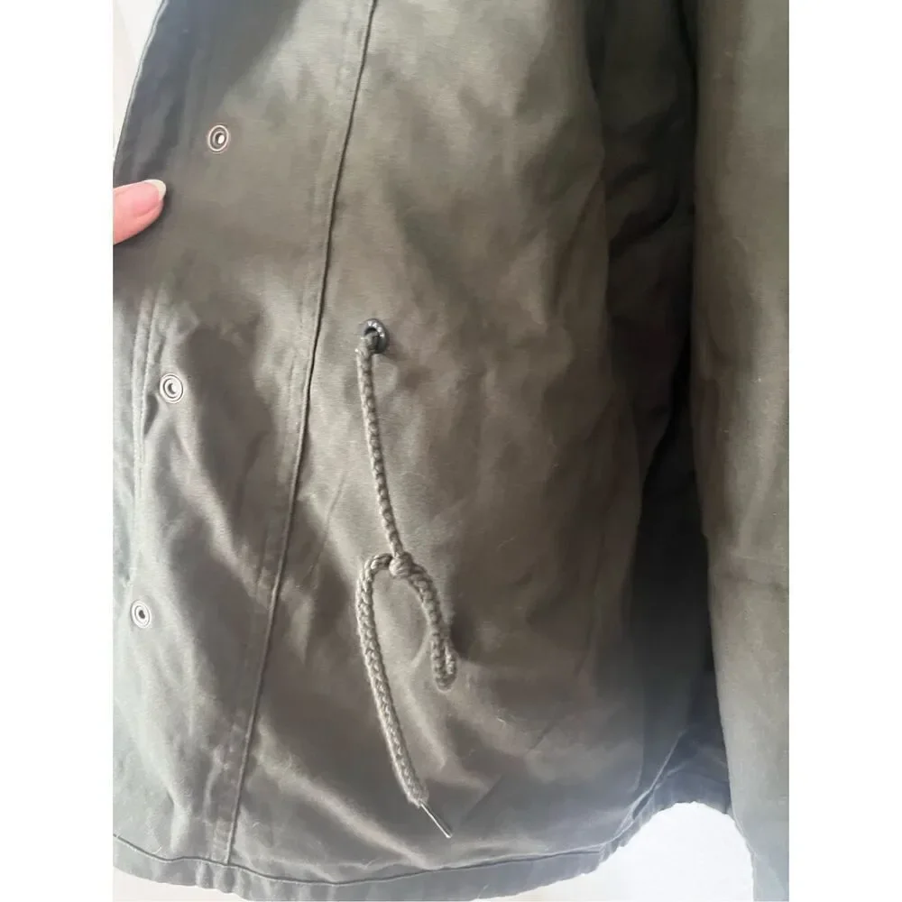 Vast. Green Military-Style Jacket NEW